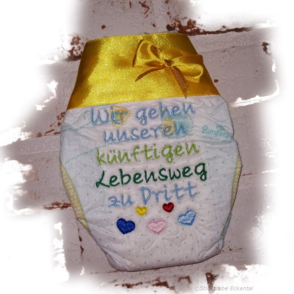 Wir gehen unseren künftigen Lebensweg zu Dritt